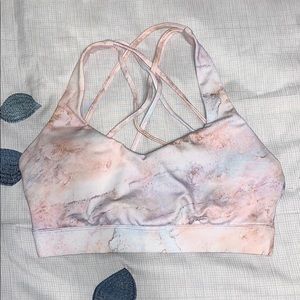 Forever 21 Watercolor Sports Bra